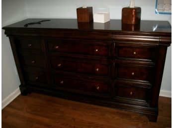 Fabulous Large BERNHARDT - Nine Drawer Low Dresser - Nice Finish / Nice Size