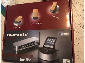 Marantz IS301 Wireless Dock For Ipod/iphone (New In Box)