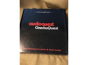 Pair Of AudioQuest CinemaQuest 1.5m PR Columbia Audio Interconnect Cables With XLR