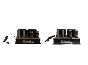 Working Pair Of Vintage McIntosh MC60 Monoblock Valve Amplifiers