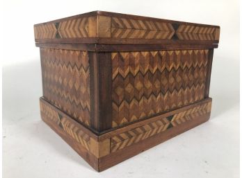 Parquetry Inlay Tool Box