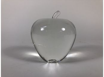 Steuben Glass Apple