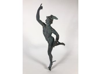 Bronze Statuette Of Mercury Or Hermes (after Giambologna)