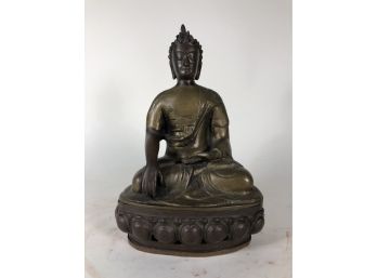 Bronze Seated Buddha Figure