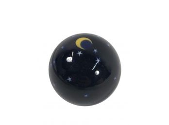 Moon And Stars By David Salazar Paperweight