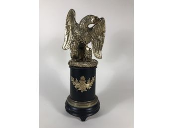 Solid Brass Eagle Statuette