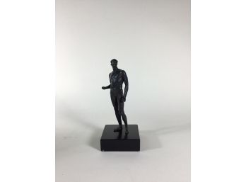 Metal Statue Of Male Nude