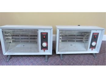 Pair Of Marvin On Guard Portable Electric Heaters