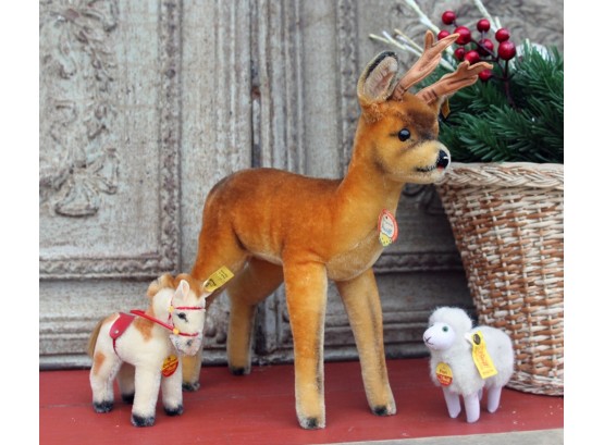 Vintage Steiff Reindeer And MORE!