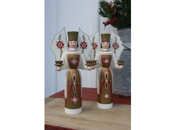Monumental Imported German Christmas Angels