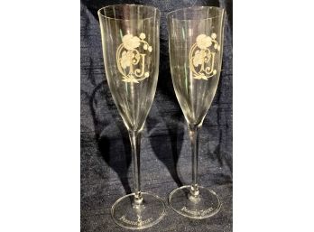 Perrier Jouet Champagne Glasses