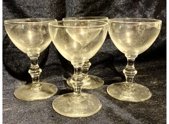 Set Of 4 Nice Wine Glasses