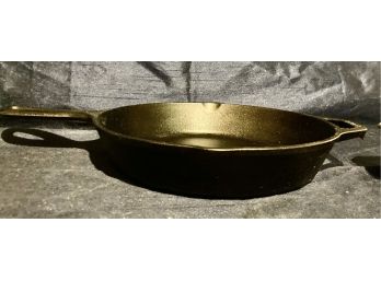 Lodge Cast Iron Skillet #3 With A Smaller Bean Pot