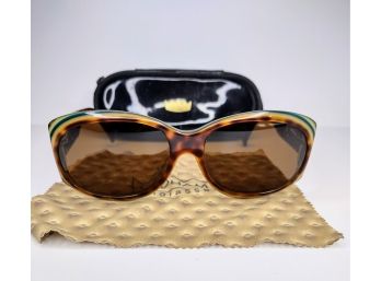 VINTAGE TODD OLDHAM SUNGLASSES MADE WITH NIKON LENSES - ORIGINAL CASE INCLUDED