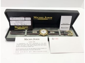 Michel Jordi 700th Anniversary  Ethno Watch With Original Box & Papers - Gently Used