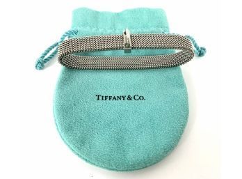 Tiffany And Company Stainless Steel Mesh Bracelet