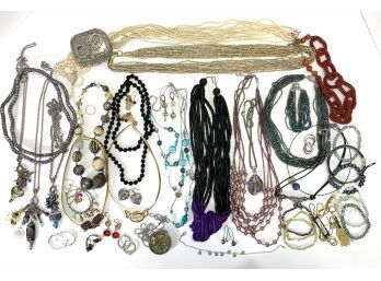 Large Assortment Of Costume Jewelry - GROUP #1