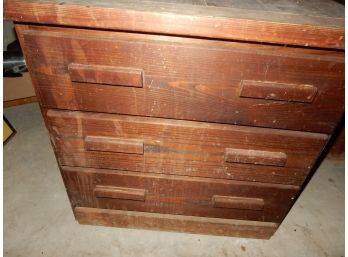 Solid Wood Dresser- Needs Refinishing