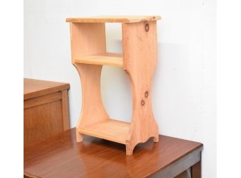 Small Side Table Unfinished Pine