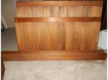 Solid Wood Full Size Bed Frame