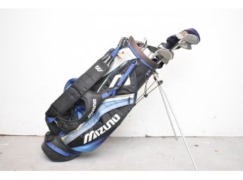 Golf Clubs And Standing Bag