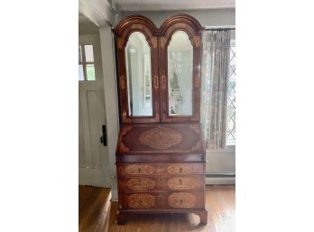 Antique Dutch Secretary With Inlaid Marquetry - Original Purchase Price $9500 35' X 21' X 85'