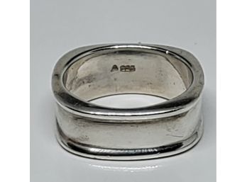 Sterling Silver Square Band