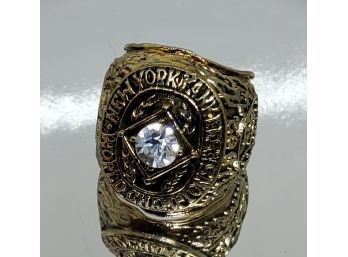 MLB New York Yankees 1962 World Series Replica Collectible Fashion Ring