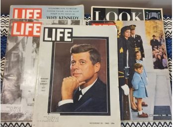 Collection Of Magazines On The Kennedy Assassination