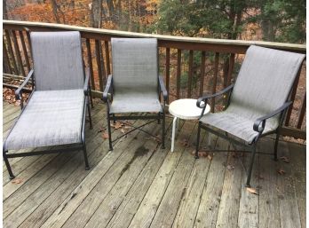 Fortunoff Lounge, Table And Chairs Set