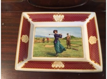 Royal Worcester Golfing Collection Ceramic Tray