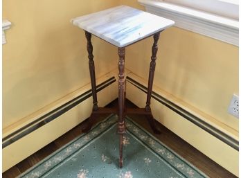Marble Top Plant Stand/Table
