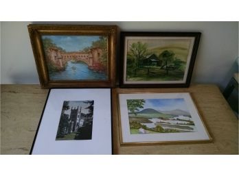 Lot Of 4 Pictures - Castle