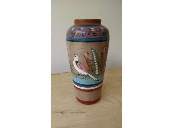 Hand Painted Vase - 12'