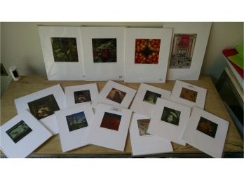 Large Lot Of Matted Prints