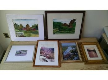 Lot Of 6 Pictures - Scenes