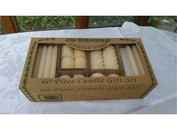 60 Piece Candle Set - New