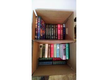 2 Full Boxes Of Reader's Digest Books