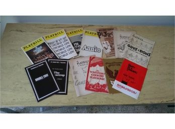 Collection Of Vintage Playbooks