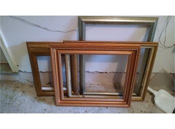 Lot Of 5 Wood Frames