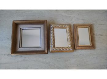 Trio Of Small Mirrors