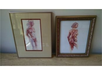 Pair Of Pictures - 'Nudes'