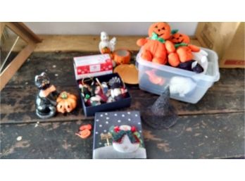 Lot Of Holiday Decorations