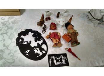 Lot Of Antique Items - Dolls W/removable Heads