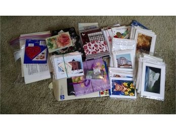 Lot Of Greeting Cards, Post Cards, Artist's Cards