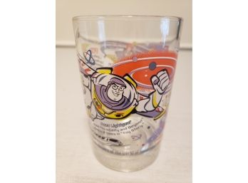 DISNEY ANNIVERSARY GLASS MCDONALDS 100 YEARS OF MAGIC CUP BUZZ LIGHTYEAR EPCOT