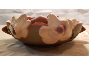 Unique Vintage Roseville Pottery Bowl