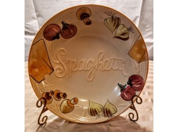 Vintage Los Angeles Pottery Spaghetti Bowl