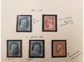 1851-1860 Stamps