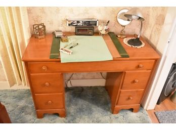 Desk With Contents